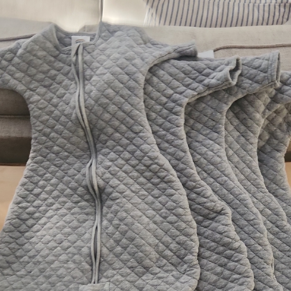 2 Halo Gray Sleep Sack Easy Transition
